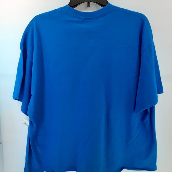Positive Mind Vibes Life  Blue TShirt Chic & Cheerful Stunner California Size 2X - Picture 2 of 5